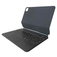 Fixed Typee Coque clavier QWERTY iPad Pro 11 (2025) M5 / (2024) M4 - Noir