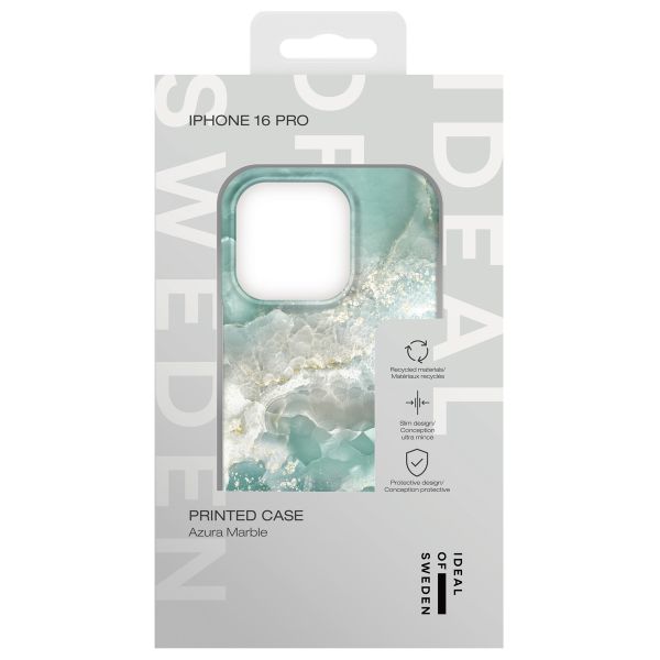 iDeal of Sweden Coque Fashion Apple iPhone 16 Pro - Azura Marble