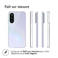 Accezz Coque Clear Samsung Galaxy A17 - Transparent