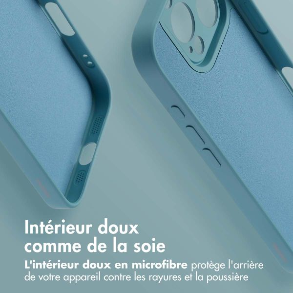 imoshion Coque Couleur avec MagSafe iPhone 16 Pro Max - Smoke Green