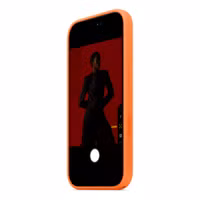 Apple Coque en silicone avec MagSafe Apple iPhone 17 Pro Max - Orange