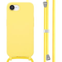 imoshion Coque en silicone avec cordon Apple iPhone 16e - Jaune