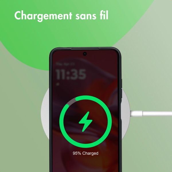 imoshion Coque Couleur Motorola Moto G05 / E15 - Noir