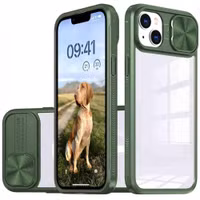 imoshion Coque arrière Camslider Apple iPhone 13 - Vert foncé