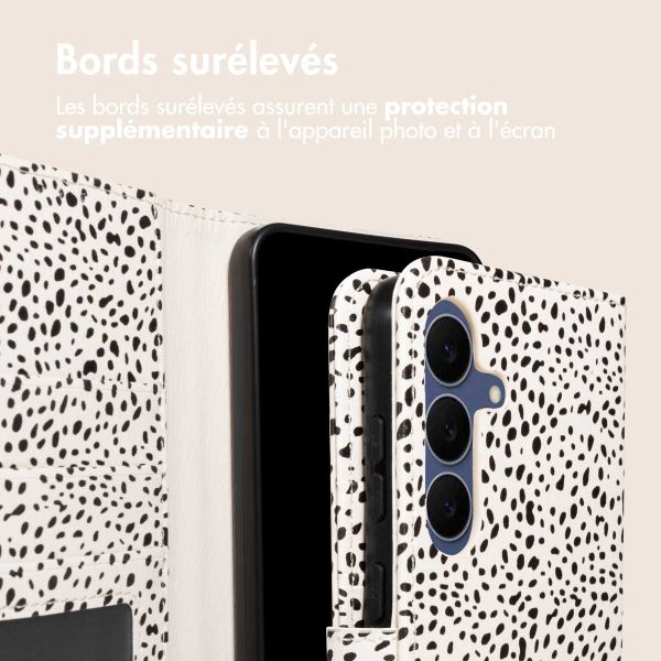 imoshion Étui de télephone portefeuille Design Samsung Galaxy S25 FE - Desert Dots
