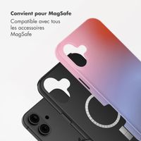 Selencia Coque arrière Vivid avec MagSafe Apple iPhone 16 - Gradient Soft Blush