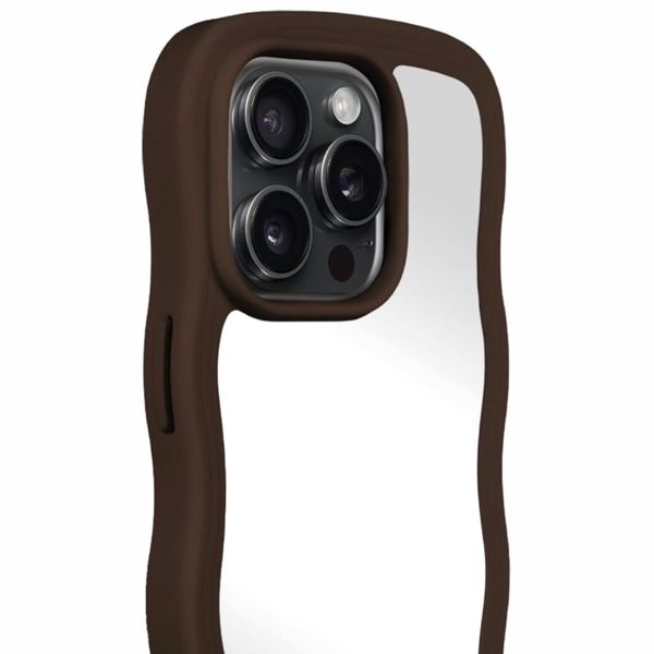 Holdit Coque Wavy Apple iPhone 14 Pro - Chocolate Mirror