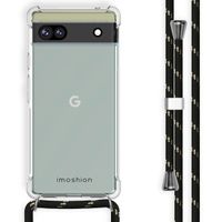 imoshion Coque avec dragonne Google Pixel 6a - Noir / Dorée