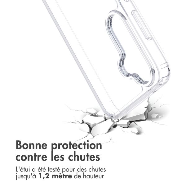 imoshion Coque Stand Samsung Galaxy S23 FE - Transparent