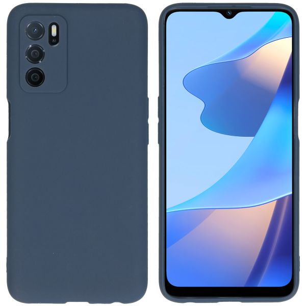 imoshion Coque Couleur Oppo A16(s) / A54s - Bleu foncé