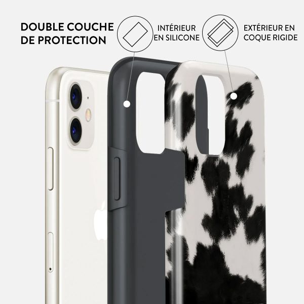 Burga Coque arrière Tough iPhone 11 - Achromatic