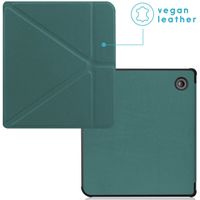 imoshion Étui de liseuse portefeuille Pliable Kobo Libra Colour - Vert foncé