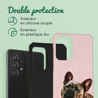 Concevez votre propre coque Tough Samsung Galaxy A52(s) (5G/4G) - Blanc