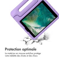 imoshion Coque kidsproof avec poignée Apple iPad 6 (2018) 9.7 pouces / iPad 5 (2017) 9.7 pouces - Lila