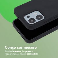 imoshion Coque Couleur Oppo A6 Pro (5G) - Noir