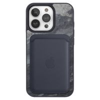 Woodcessories Coque Bumper MagSafe iPhone 15 Pro Max - Stone Camo Gray Black