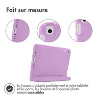 imoshion Coque kidsproof avec poignée iPad 9 (2021) 10.2 pouces / iPad 8 (2020) 10.2 pouces / iPad 7 (2019) 10.2 pouces - Lilas