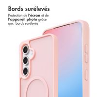 imoshion Coque Color Guard avec MagSafe Samsung Galaxy S24 FE - Rose clair