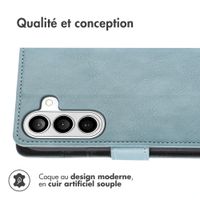 imoshion Étui de télephone portefeuille Samsung Galaxy S26 Plus - Bleu clair