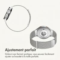 imoshion Bracelet magnétique milanais  - Connexion universelle 20 mm - Argent