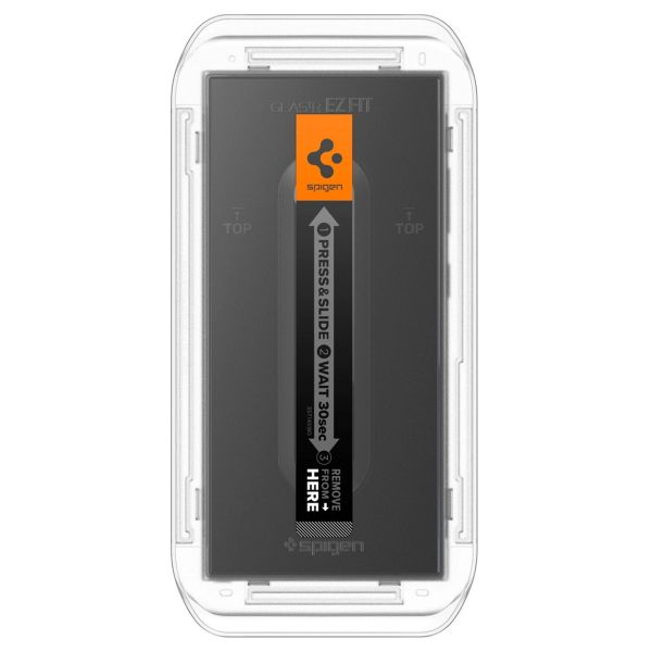 Spigen Protection d'écran en verre trempé GLAStR Fit + Applicator 2-pack Samsung Galaxy S24 Ultra