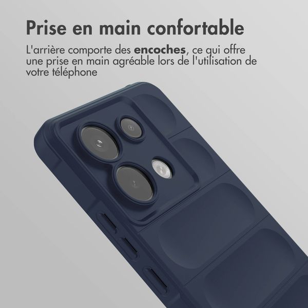 imoshion EasyGrip Backcover Xiaomi Poco X6 Pro - Bleu foncé