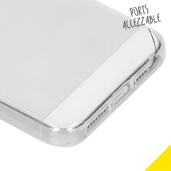 Accezz Coque Clear Apple iPhone SE (2016) / 5 / 5s - Transparent