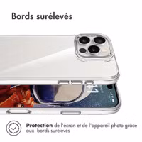 imoshion Coque Rugged Air Apple iPhone 16 Pro Max - Transparent