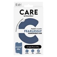 CARE by PanzerGlass Coque Fashion MagSafe iPhone 16 Plus - Bleu