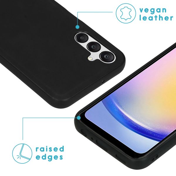 imoshion Etui de télephone luxe 2-en-1 amovible Samsung Galaxy A25 (5G) - Noir