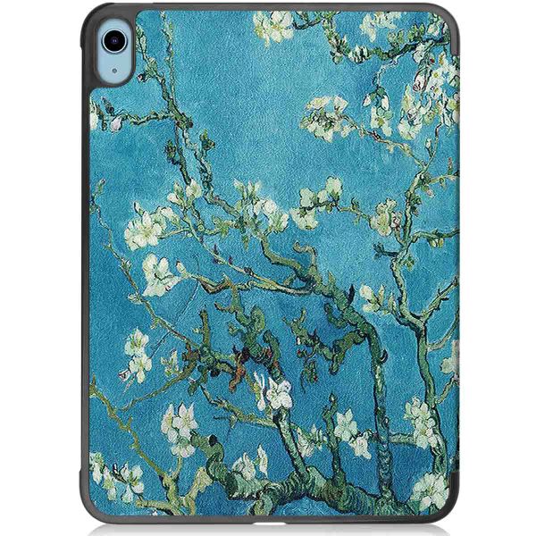 imoshion Coque tablette Design Trifold Apple iPad 11 (2025) 11 pouces A16 / iPad 10 (2022) 10.9 pouces - Green Plant