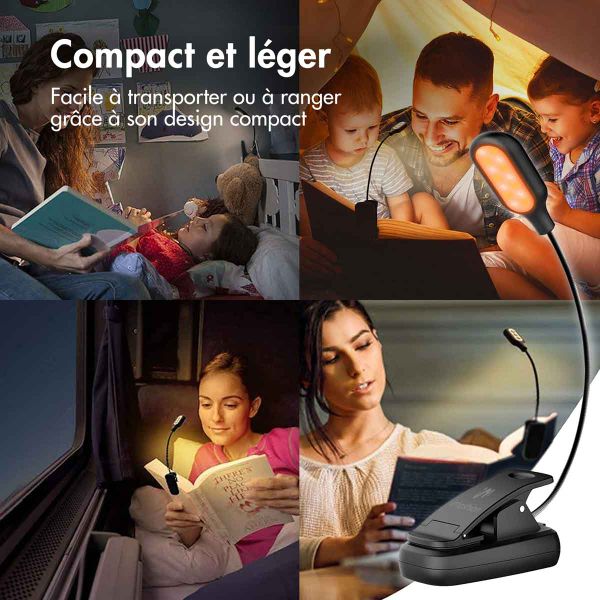 imoshion ﻿ Lampe de lecture LED - Noir