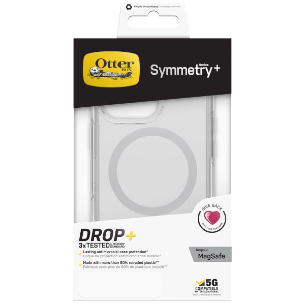 OtterBox Coque Symmetry MagSafe Apple iPhone 13 Pro - Transparent