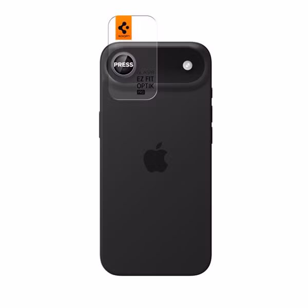 Spigen GLAStR Verre protecteur de caméra 2 pack Apple iPhone Air - Gris Cristal