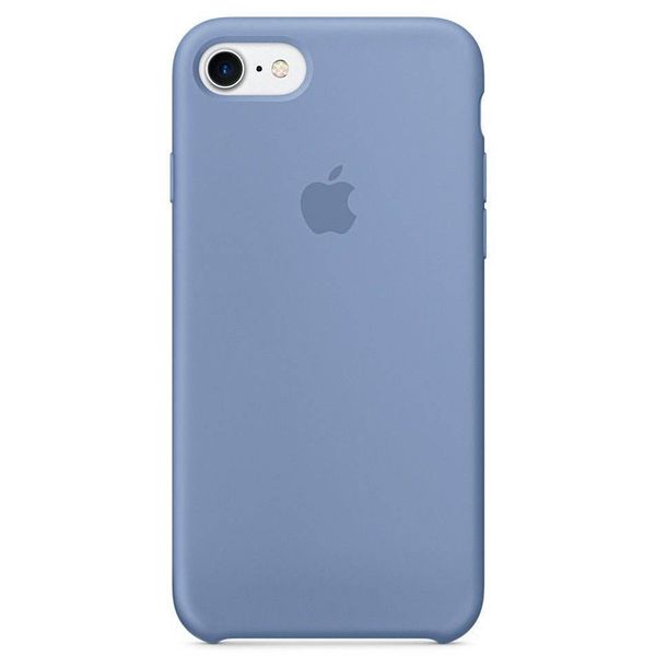 Apple Coque en silicone iPhone SE (2022 / 2020) / 8 / 7 - Azure