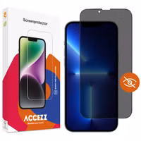 Accezz Protection d'écran en verre trempé Privacy Apple iPhone 13 Pro Max / 14 Plus