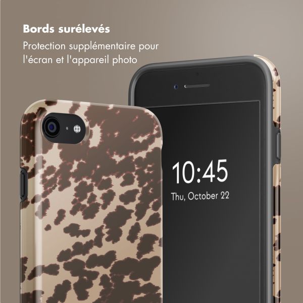 Selencia Coque arrière Vivid Tough iPhone SE (2022 / 2020) / 8 / 7 - Country Moo'd