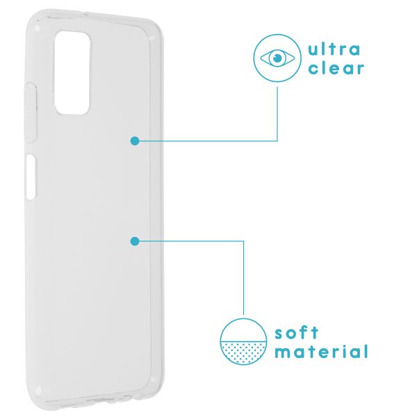 imoshion ﻿Coque silicone Samsung Galaxy A03s - Transparent