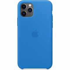 Apple Coque en silicone Apple iPhone 11 Pro - Surf Blue