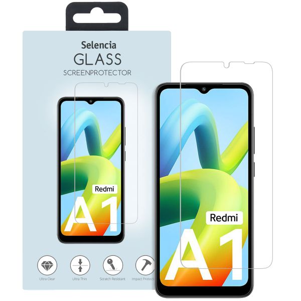 Selencia Protection d'écran en verre trempé Xiaomi Redmi A1 / A2