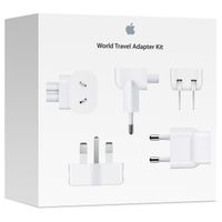 Apple World Travel Adapter Kit - 5× adaptateurs de prise pour chargeur Apple - Blanc