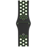 Apple Nike Sport Band Apple Watch Series 1-10 / SE / Ultra (2) - 42/44/45/46/49 mm - Black/ Lime Blast