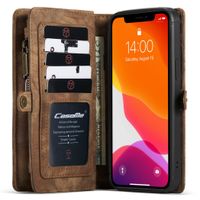 CaseMe Etui de téléphone de luxe en cuir deux en un iPhone 12 (Pro)