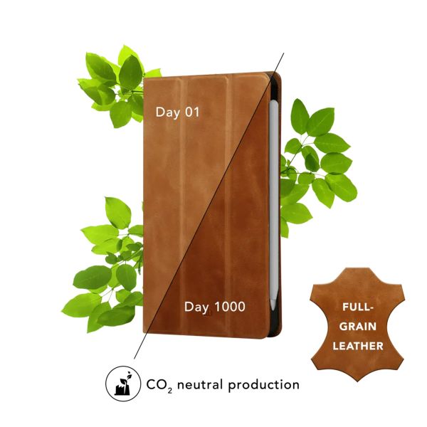 dbramante1928 Risskov Coque tablette Apple iPad Air 11 pouces (2025) M3 / (2024) M2 / Air 5 (2022) / Air 4 (2020) - Marron