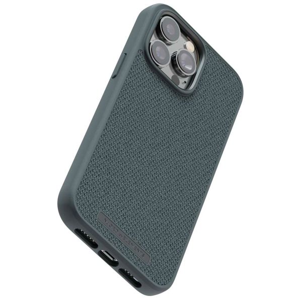Njorð Collections Coque en tissu Apple iPhone 14 Pro Max - Dark Grey