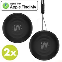 imoshion Mini Tag - Tracker Bluetooth pour iOS - 2 pack - Noir