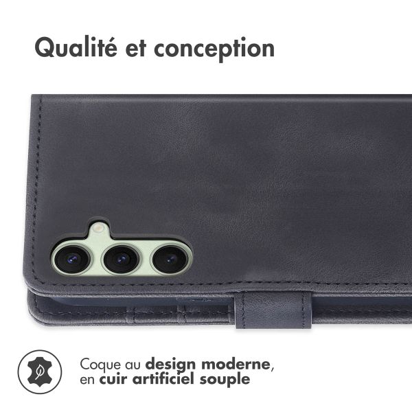 imoshion Etui de télephone portefeuille avec cordon Samsung Galaxy S24 / S25 - Noir