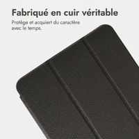 Accezz Coque tablette trifold en cuir Apple iPad Pro 13 (2025) M5 / (2024) M4 - Noir