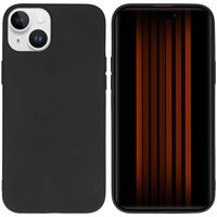 Accezz Coque Couleur Apple iPhone 15 Plus - Noir