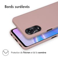 imoshion Coque Couleur Oppo A78 (4G) - Dusty Pink